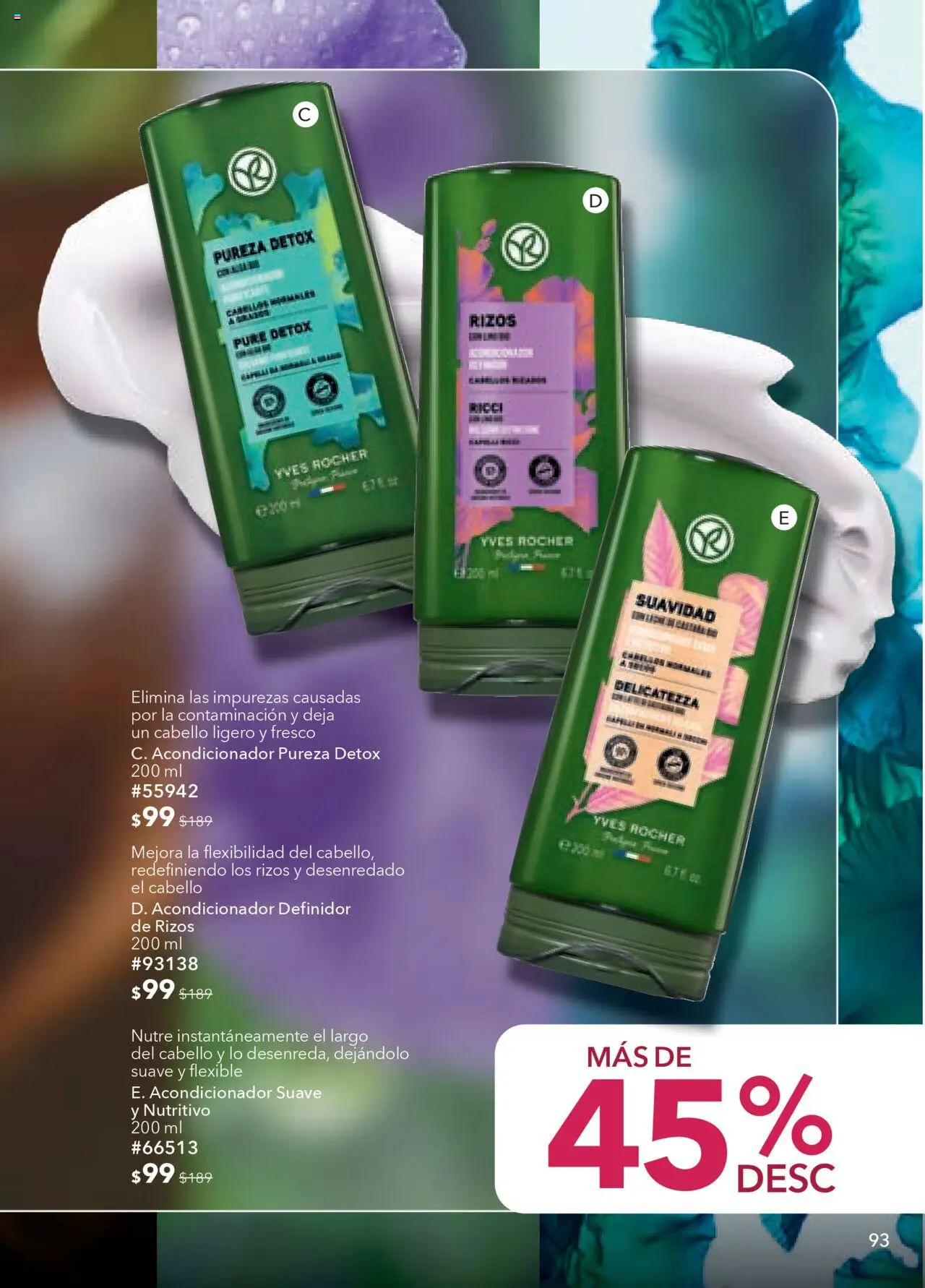 Nuevas ofertas de Yves Rocher válidas en toda la República Mexicana desde el 05.08.2025. ¡Encuentra las mejores ofertas en Yves Rocher - Campaña 11 2025! | Página: 95 | Productos: Flexible, Acondicionador