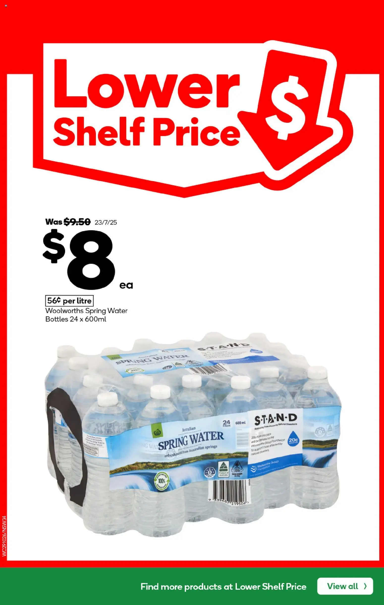 Woolworths catalogue - valid from 29.10.2025 | Page: 34 | Products: Shelf, Water, Foundation