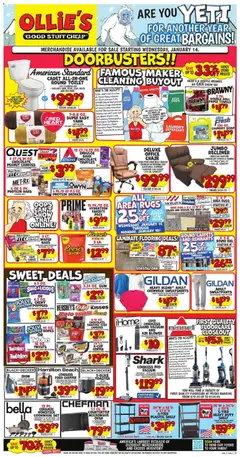 Preview of Ollie's weekly ads valid from 14.01.2026