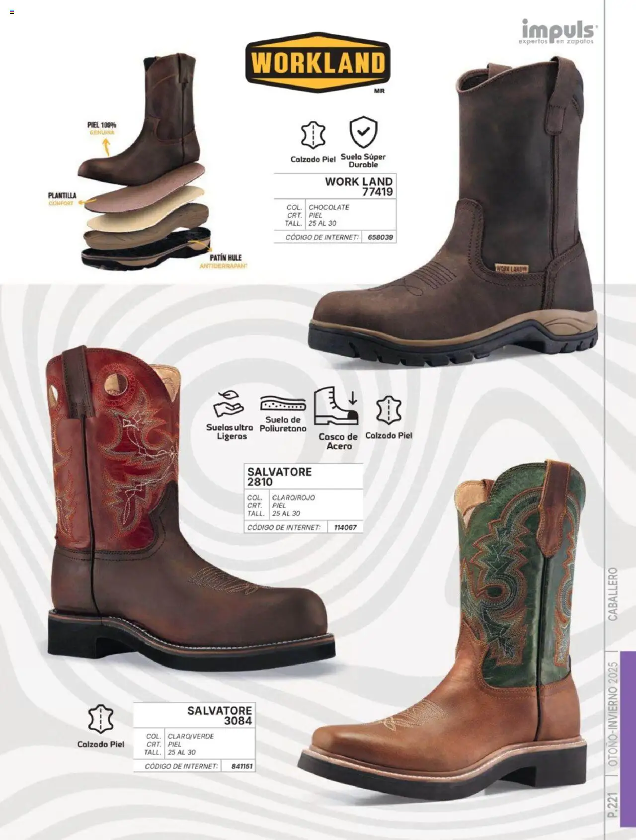 Nuevas ofertas de Impuls válidas en toda la República Mexicana desde el 07.07.2025. ¡Encuentra las mejores ofertas en Impuls catálogo Caballero Otoño-Invierno 2025! | Página: 223 | Productos: Zapatos, Chocolate