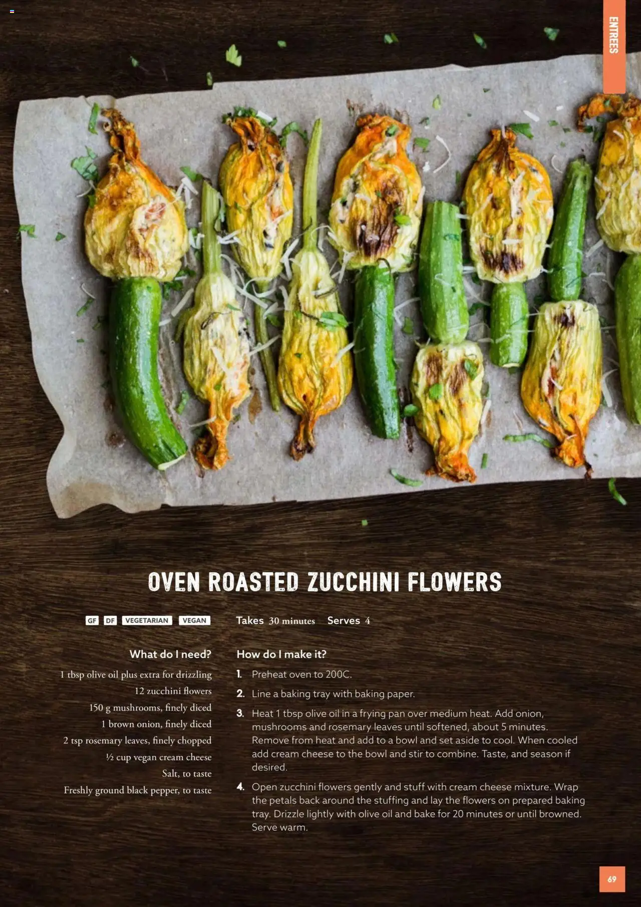 Supabarn catalogue - valid from 07.11.2024 | Page: 69 | Products: Mushrooms, Cream, Zucchini, Oven