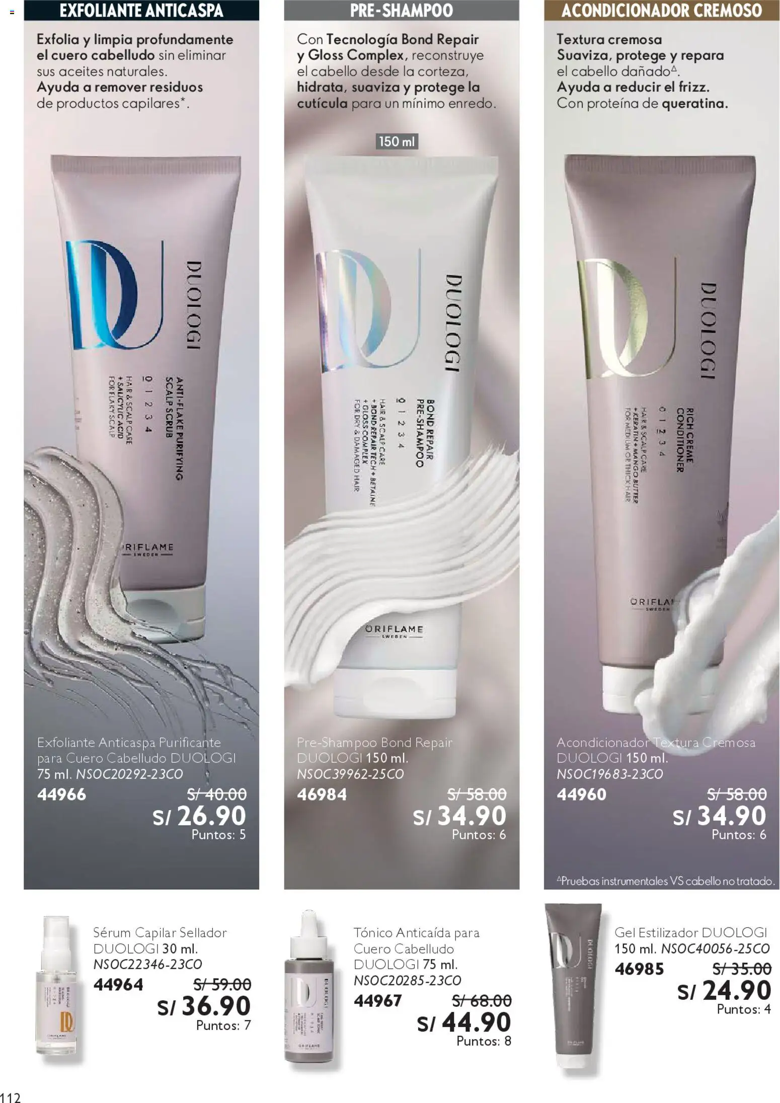 Catálogo Oriflame válido desde 18.04.2026 | Página: 112 | Productos: Exfoliante, Acondicionador