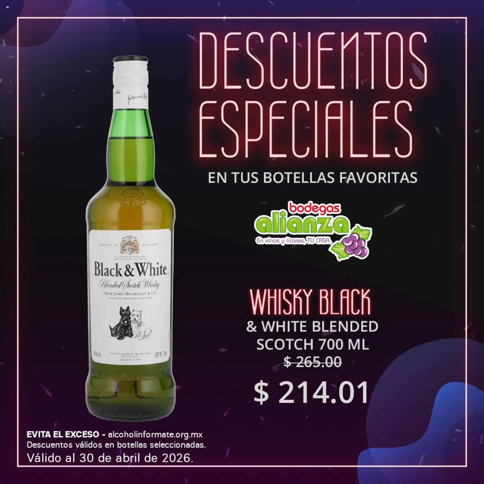 Nuevas ofertas de Bodegas Alianza válidas en toda la República Mexicana desde el 24.04.2026. ¡Encuentra las mejores ofertas en Bodegas Alianza catálogo Descuentos especiales! | Página: 3