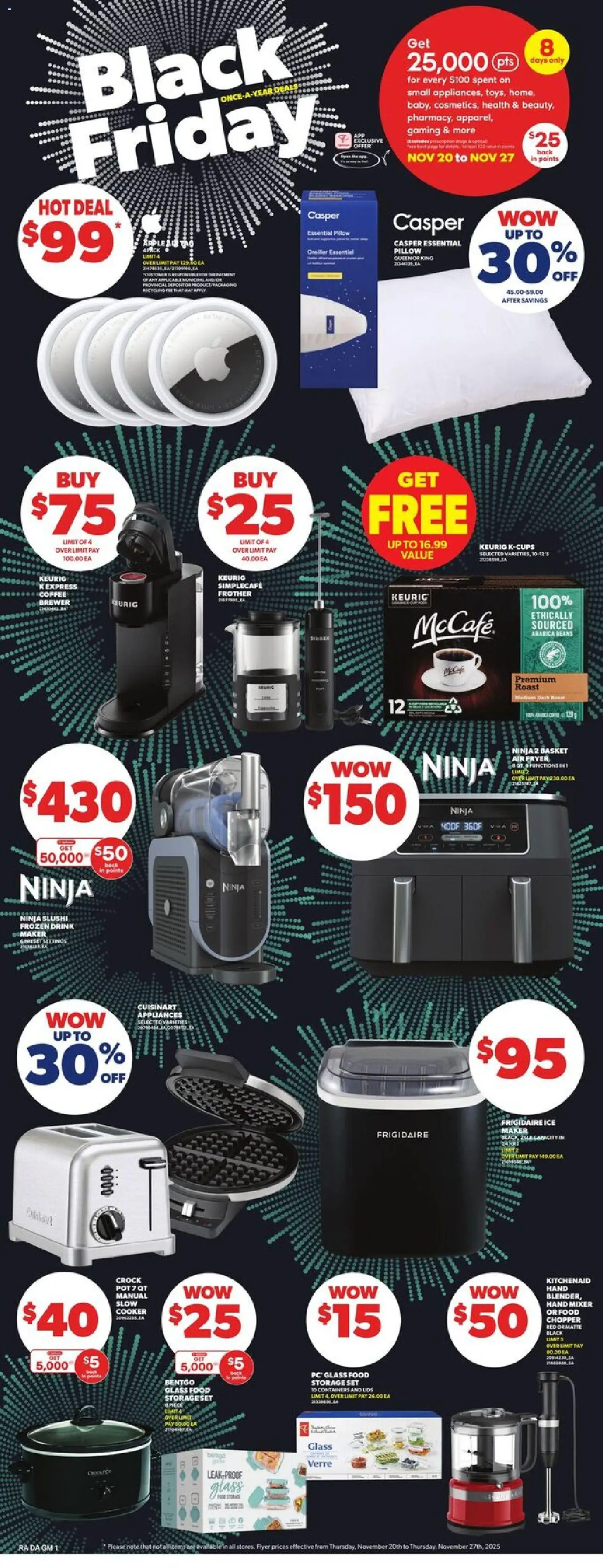 Atlantic Superstore flyer valid from 20.11.2025 | Page: 27 | Products: Mixer, Cooker, Basket, Coffee