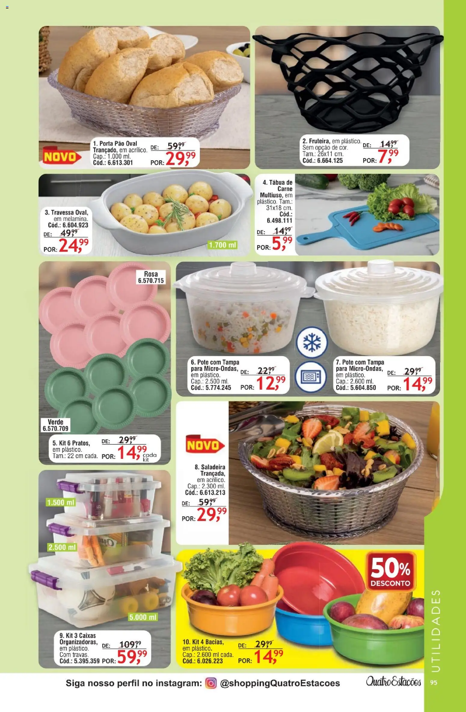 Quatro Estações Folheto - válido de 01.02.2026 | Página: 91 | Produtos: Travessa, Porta, Carne, Tábua