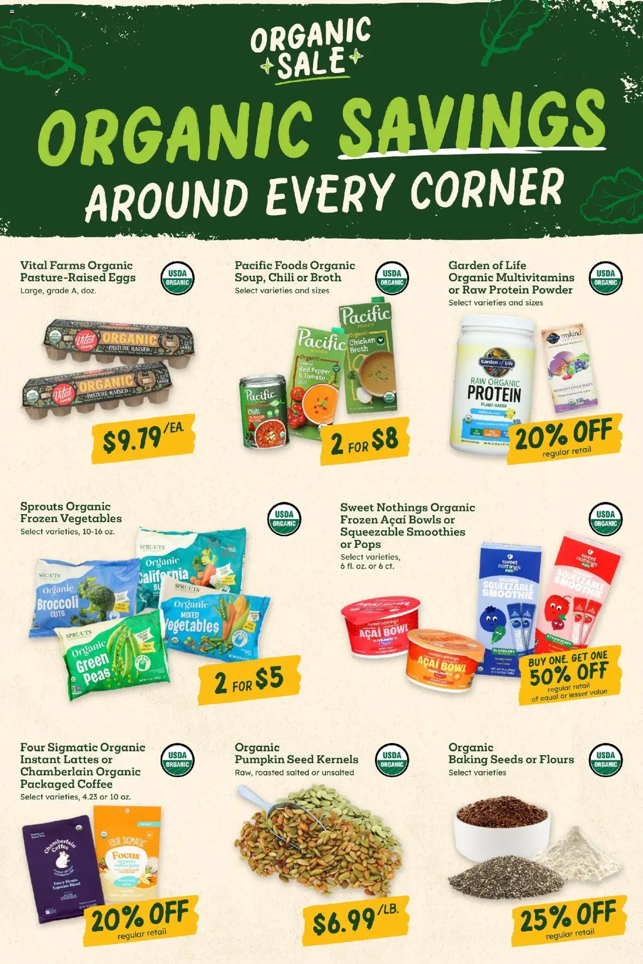 Sprouts Weekly Ad - valid from 01.10.2025 | Page: 4 | Products: Vitamin, Powder, Coffee, Pepper