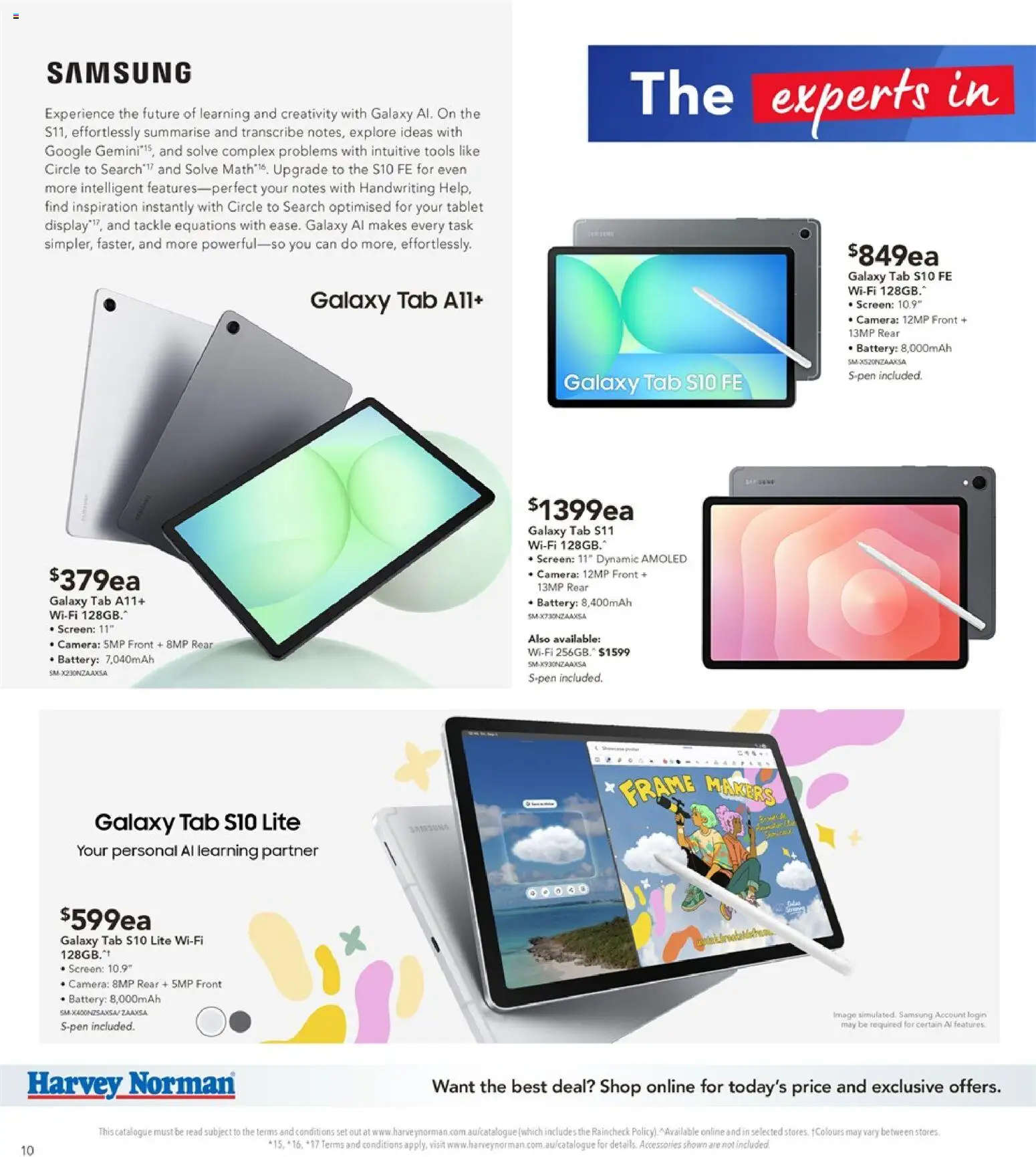 Harvey Norman catalogue - valid from 14.01.2026 | Page: 10 | Products: Accessories, Tablet, Tools, Screen