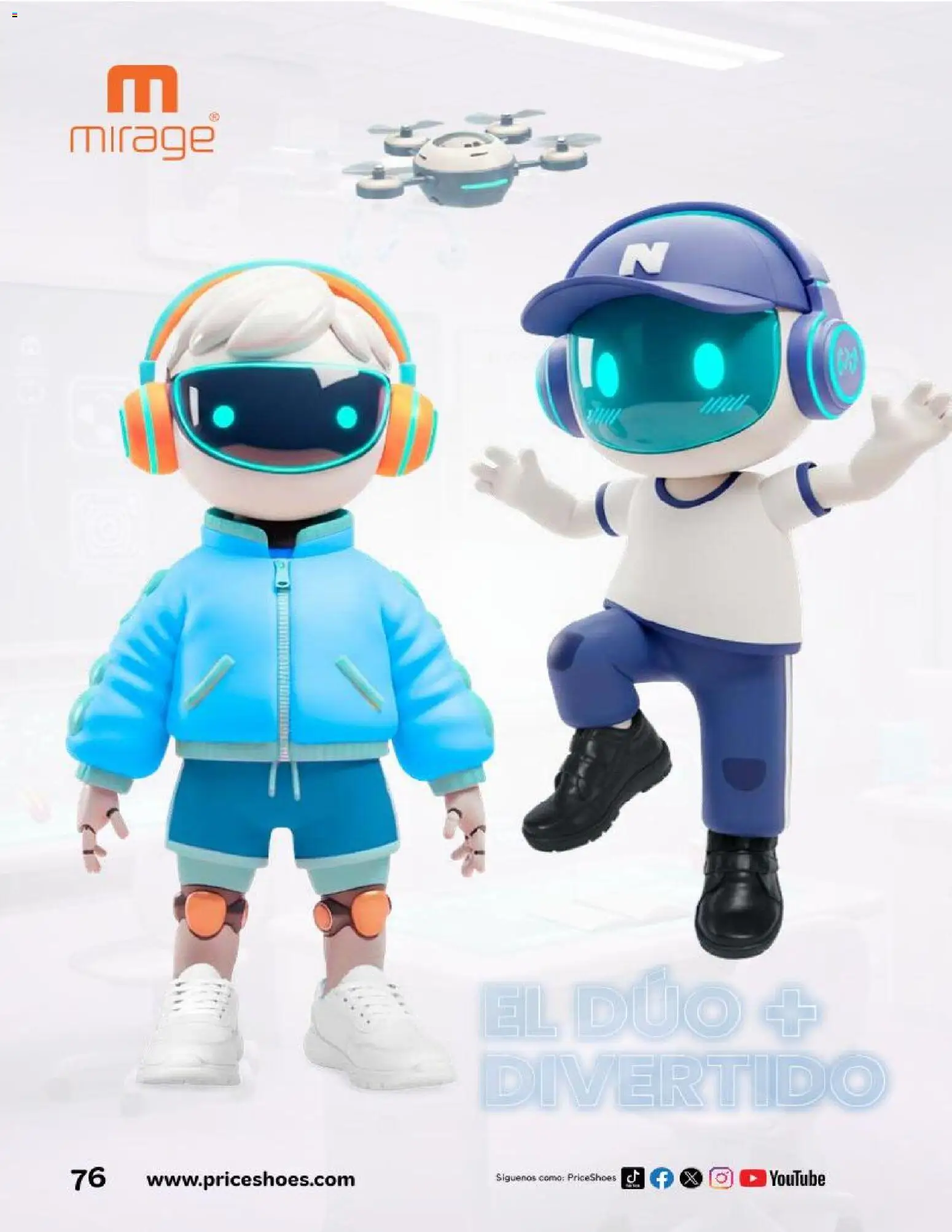 Nuevas ofertas de Price Shoes válidas en toda la República Mexicana desde el 01.09.2025. ¡Encuentra las mejores ofertas en Price Shoes catálogo Escolar! | Página: 76