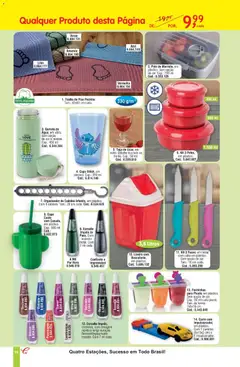 Quatro Estações - Catálogo 05-06-07 - Pré-Visualização do folheto da loja Quatro Estações, válido de 01.05.2026 | Página: 94 | Produtos: Organizador, Carrinho, Algodão, Potes