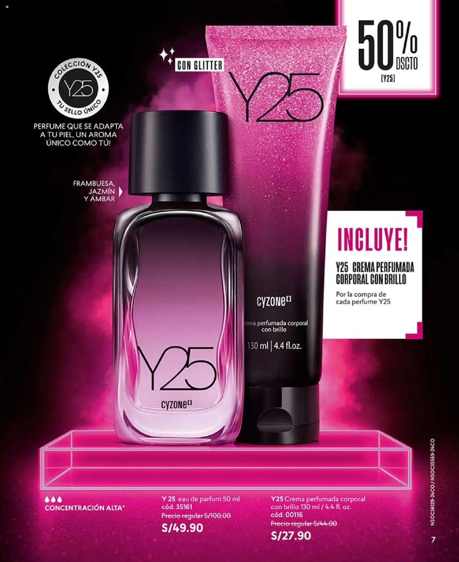 Catálogo CyZone válido desde 21.02.2026 | Página: 7 | Productos: Crema, Perfume
