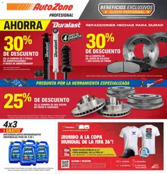 Vista previa de AutoZone catálogo Profesional , nuevo folleto de la tienda, válido en México a partir del 01.01.2026