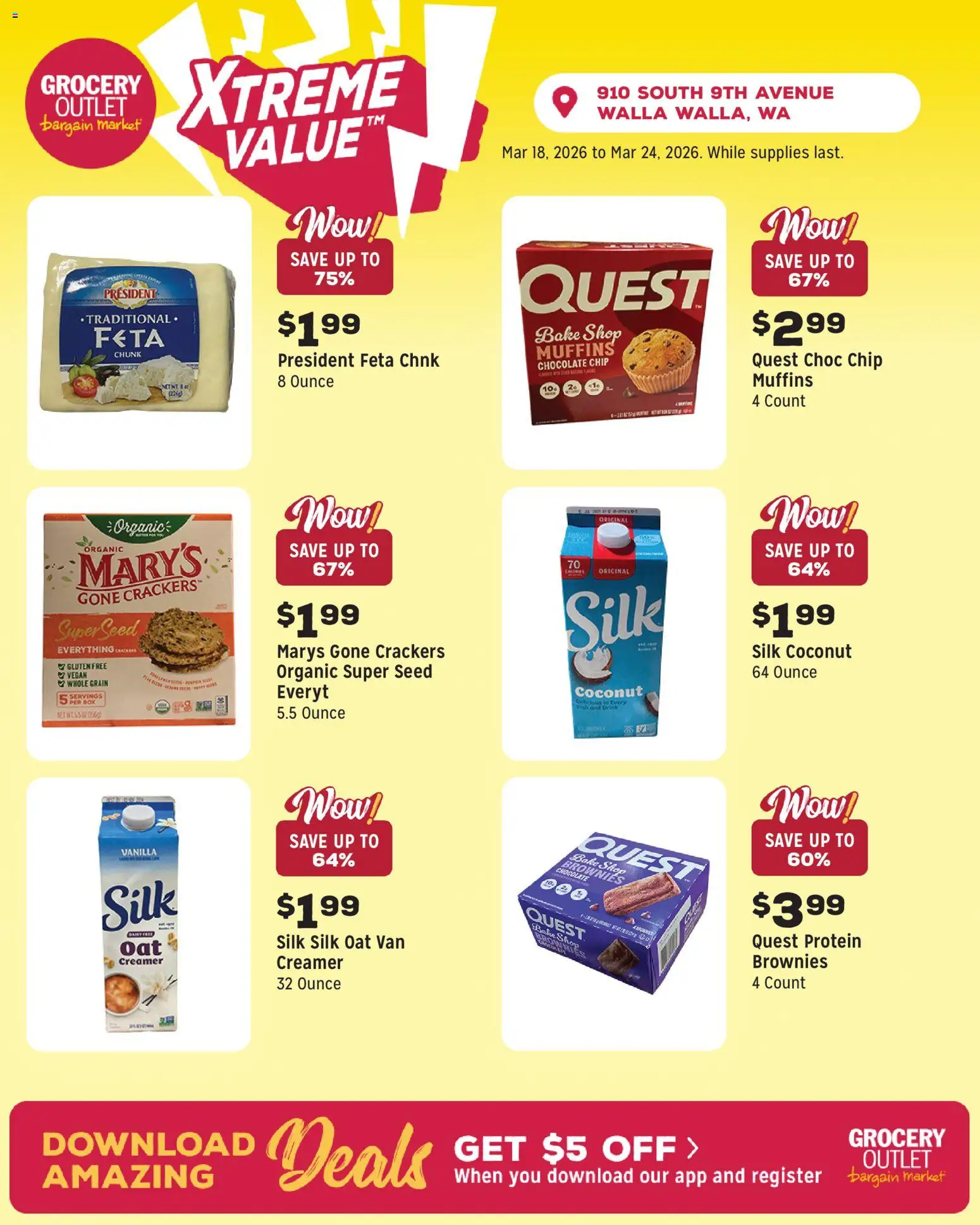 Grocery Outlet Weekly Ad - valid from 18.03.2026 | Page: 7 | Products: Box, Chocolate, Chocolate Chip