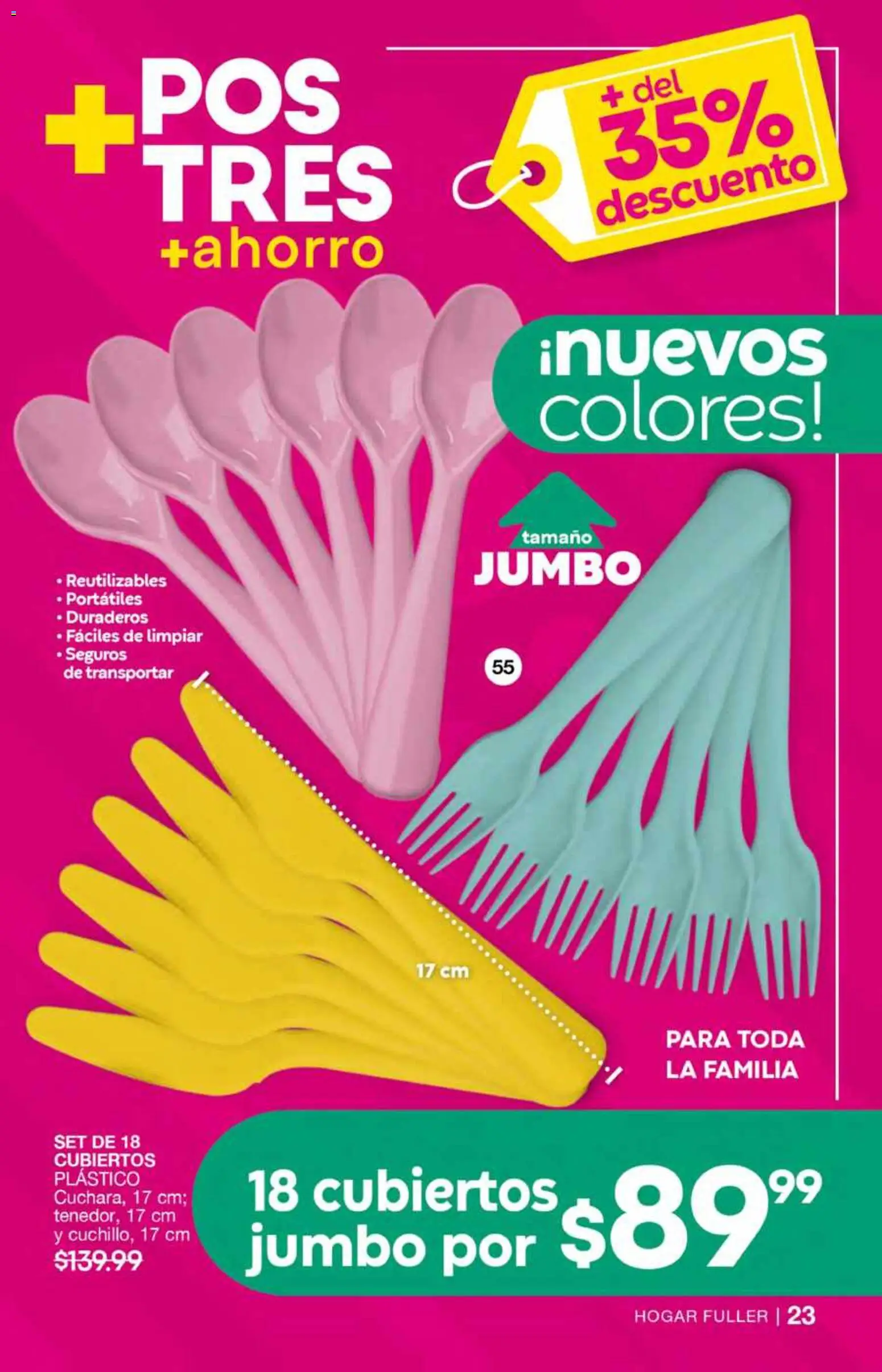 Nuevas ofertas de Fuller válidas en toda la República Mexicana desde el 26.11.2025. ¡Encuentra las mejores ofertas en Fuller campaña 17 2025! | Página: 25