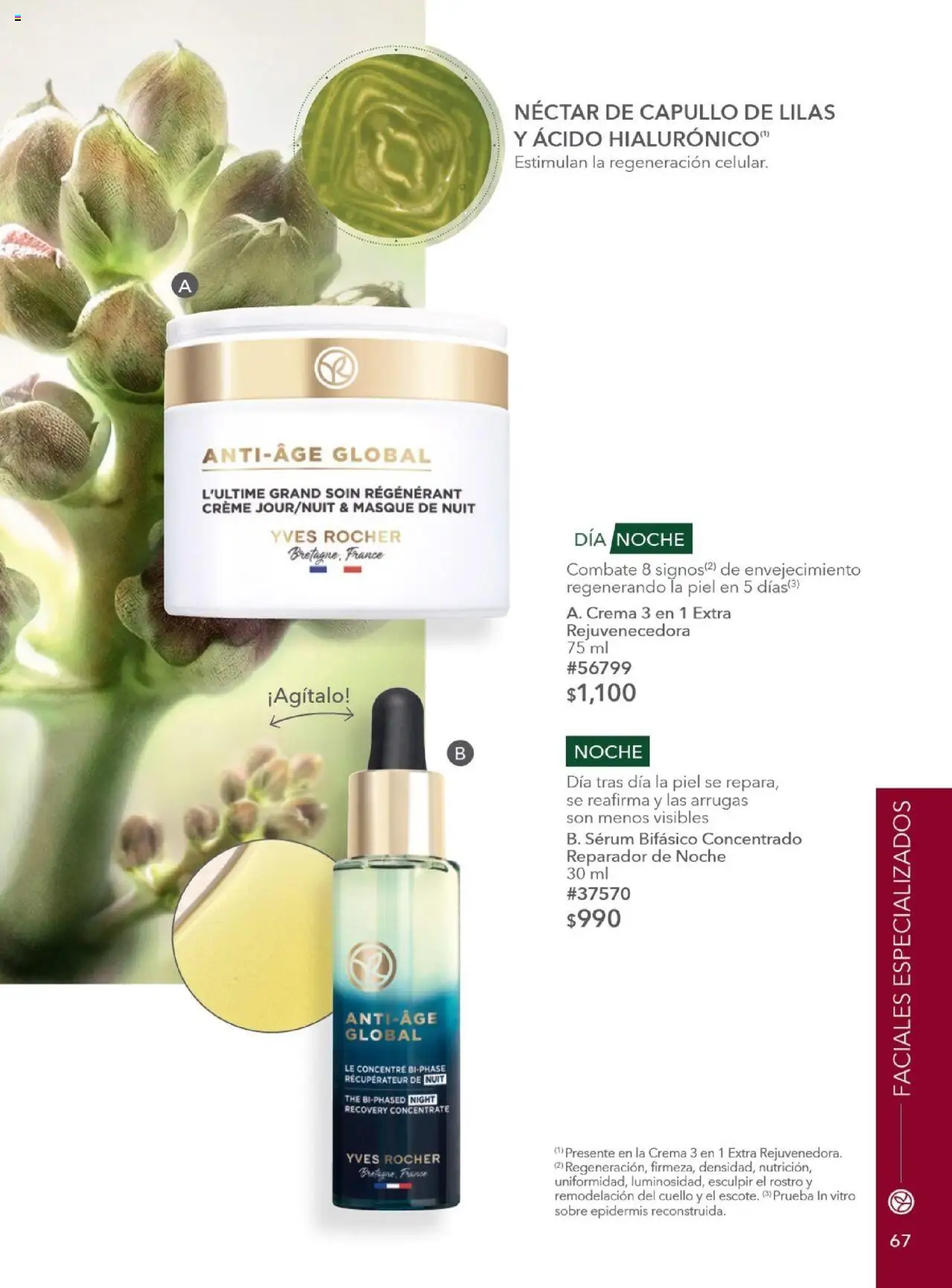 Nuevas ofertas de Yves Rocher válidas en toda la República Mexicana desde el 28.10.2025. ¡Encuentra las mejores ofertas en Yves Rocher - Campaña 15 2025! | Página: 69 | Productos: Serum, Crema, Sobre