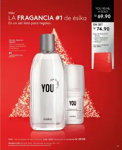 Vista previa de folleto Ésika - Campaña 18 de la Ésika válido desde 14.11.2025 | Página: 31 | Productos: Desodorante, Bolsa, Fragancia, EAU de Toilette