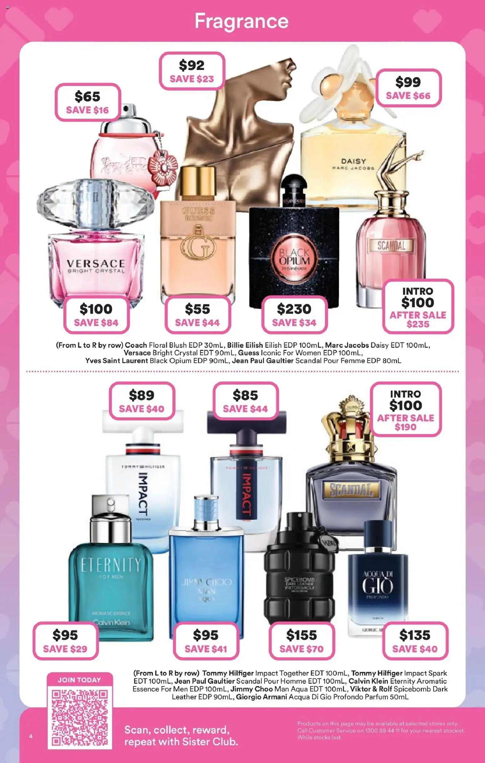 Priceline Pharmacy catalogue - valid from 11.12.2025 | Page: 4 | Products: Floral, Fragrance, Blush