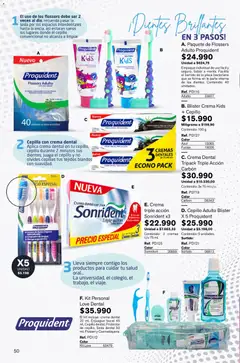 Leonisa - Catálogo -  Vista previa de la revista de la tienda Leonisa valido desde el 05.02.2026 | Página: 50 | Productos: Bolsa, Limpiador, Enjuague bucal, Crema dental