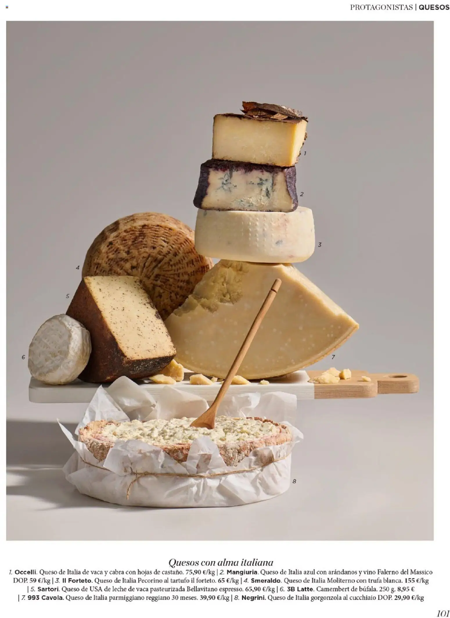 Nuevas ofertas de El Corte Inglés válidas en toda la República Mexicana desde el 19.11.2025. ¡Encuentra las mejores ofertas en El Corte Inglés catálogo El Placer De Regalar! | Página: 101 | Productos: Leche, Queso, Arándanos, Vino