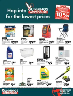 Preview of Bunnings Catalogue - Hop into Bunnings Warehouse for the Lowest Prices NT - valid from 11.03.2026