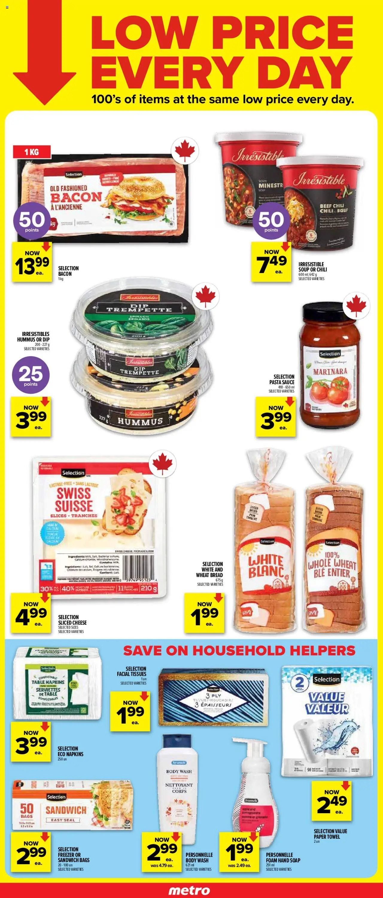 Metro flyer valid from 21.08.2025 | Page: 4 | Products: Beef, Pasta, Table, Bread