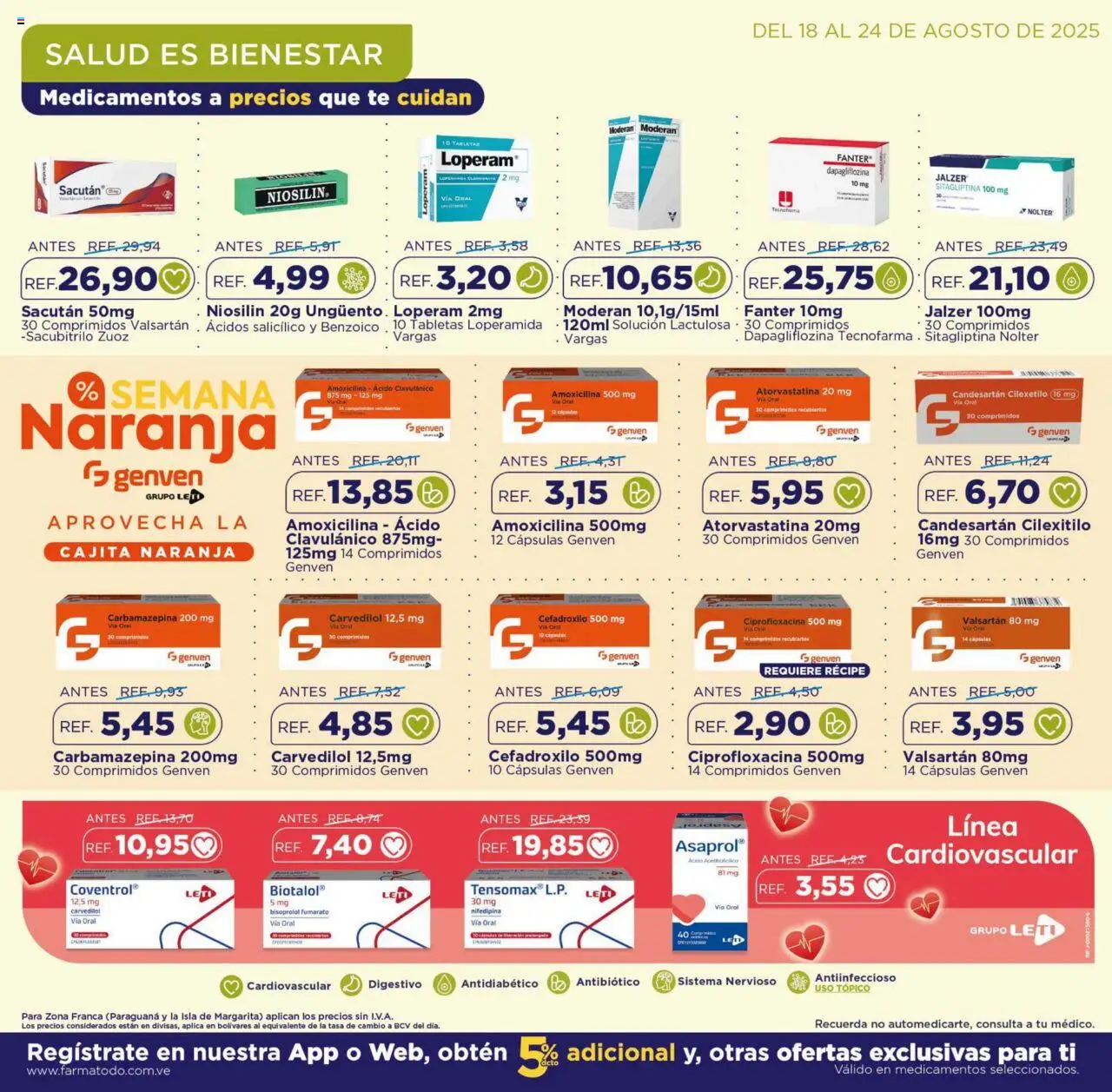 FarmaTodo revista - valida desde el 18.08.2025 | Página: 10 | Productos: Té