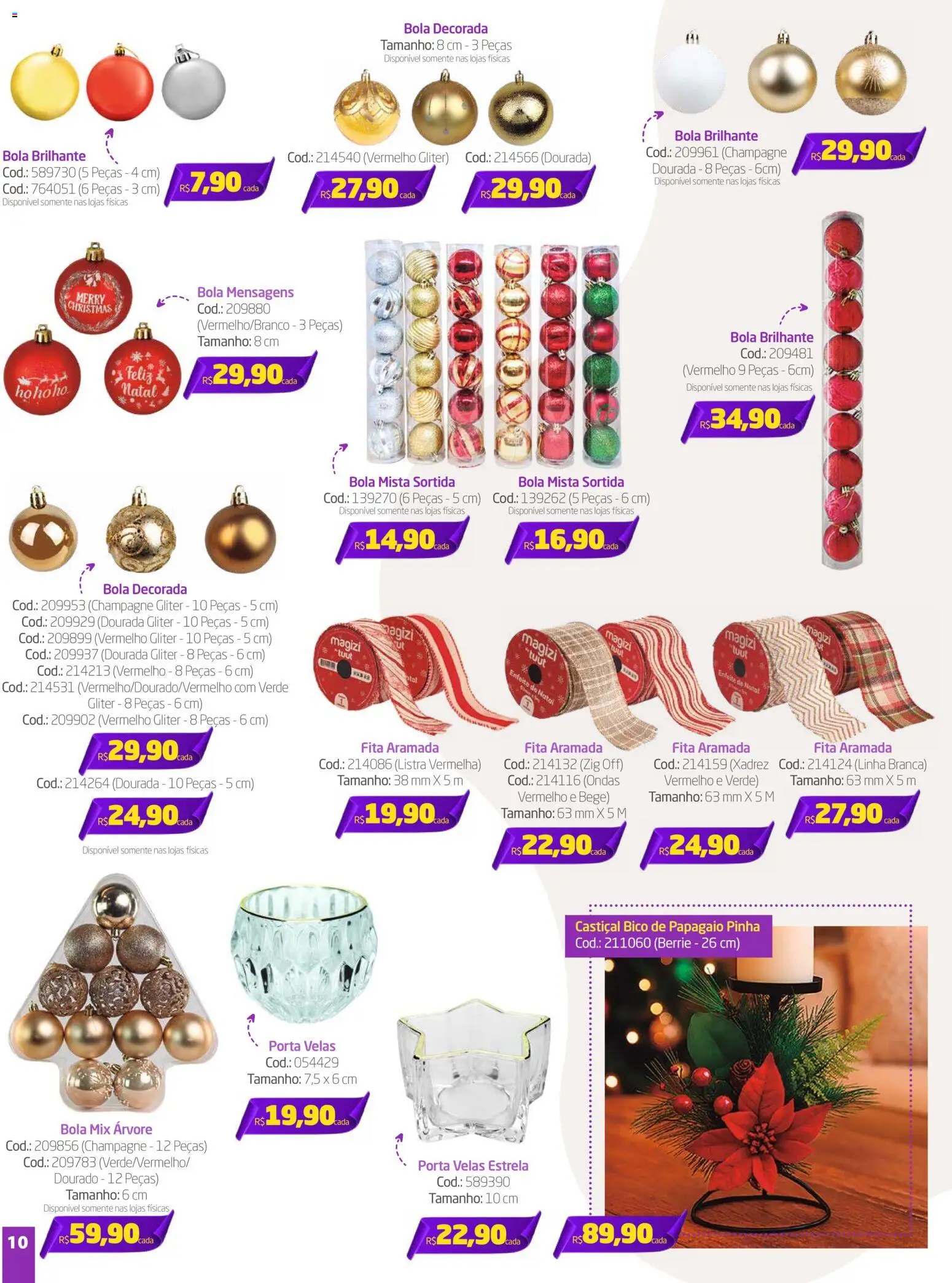 Preçolandia Folheto - válido de 07.11.2025 | Página: 10 | Produtos: Champagne, Velas, Porta, Fita