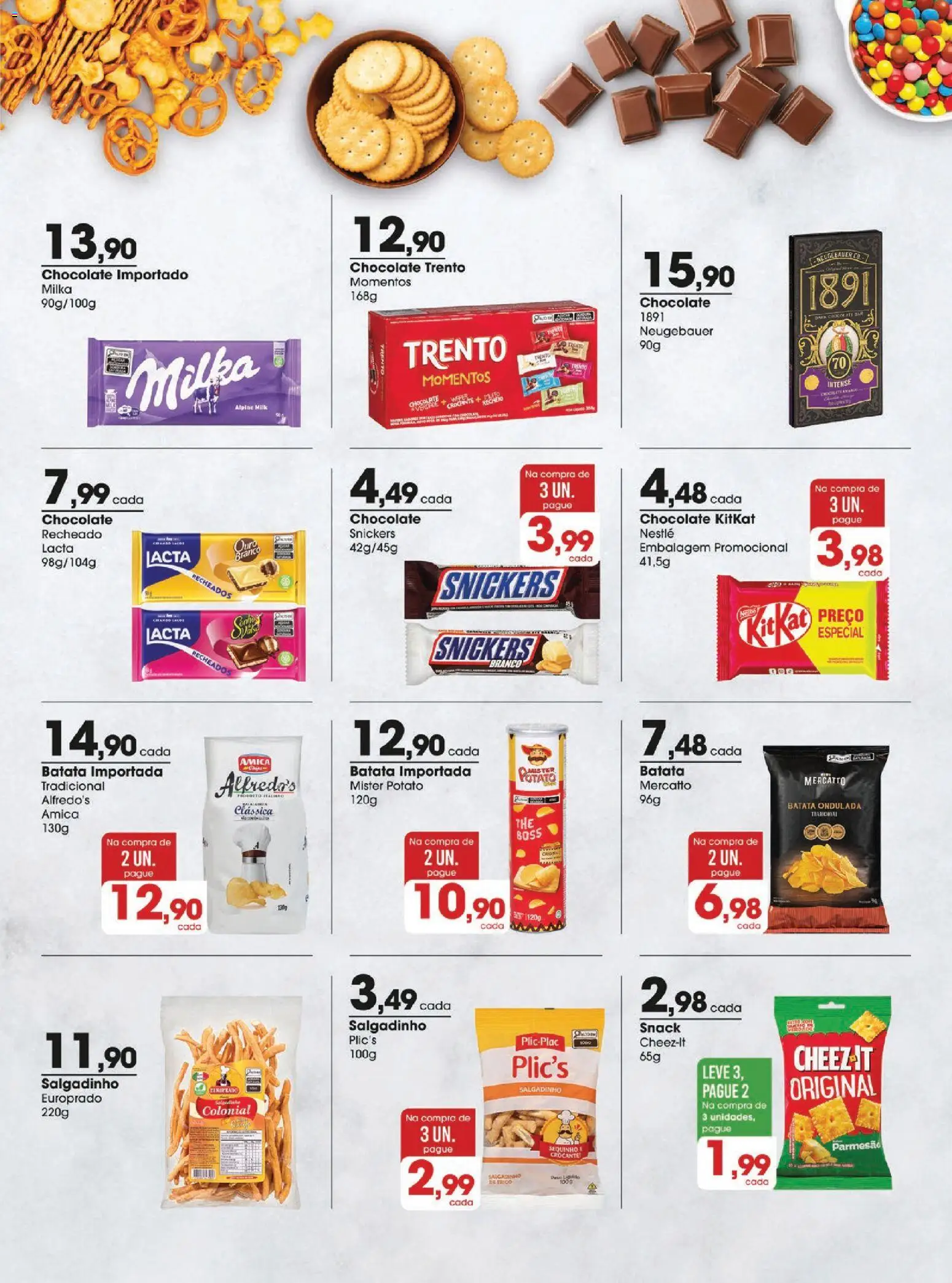 Zaffari Folheto - válido de 20.01.2026 | Página: 7 | Produtos: Neugebauer, Chocolate, Parmesão, Batata
