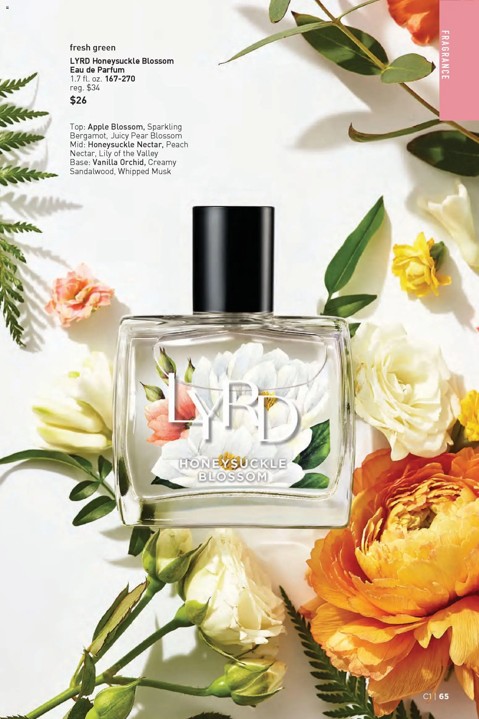 Avon Brochure - valid from 31.12.2025 | Page: 65 | Products: Fragrance, Peach, Pear