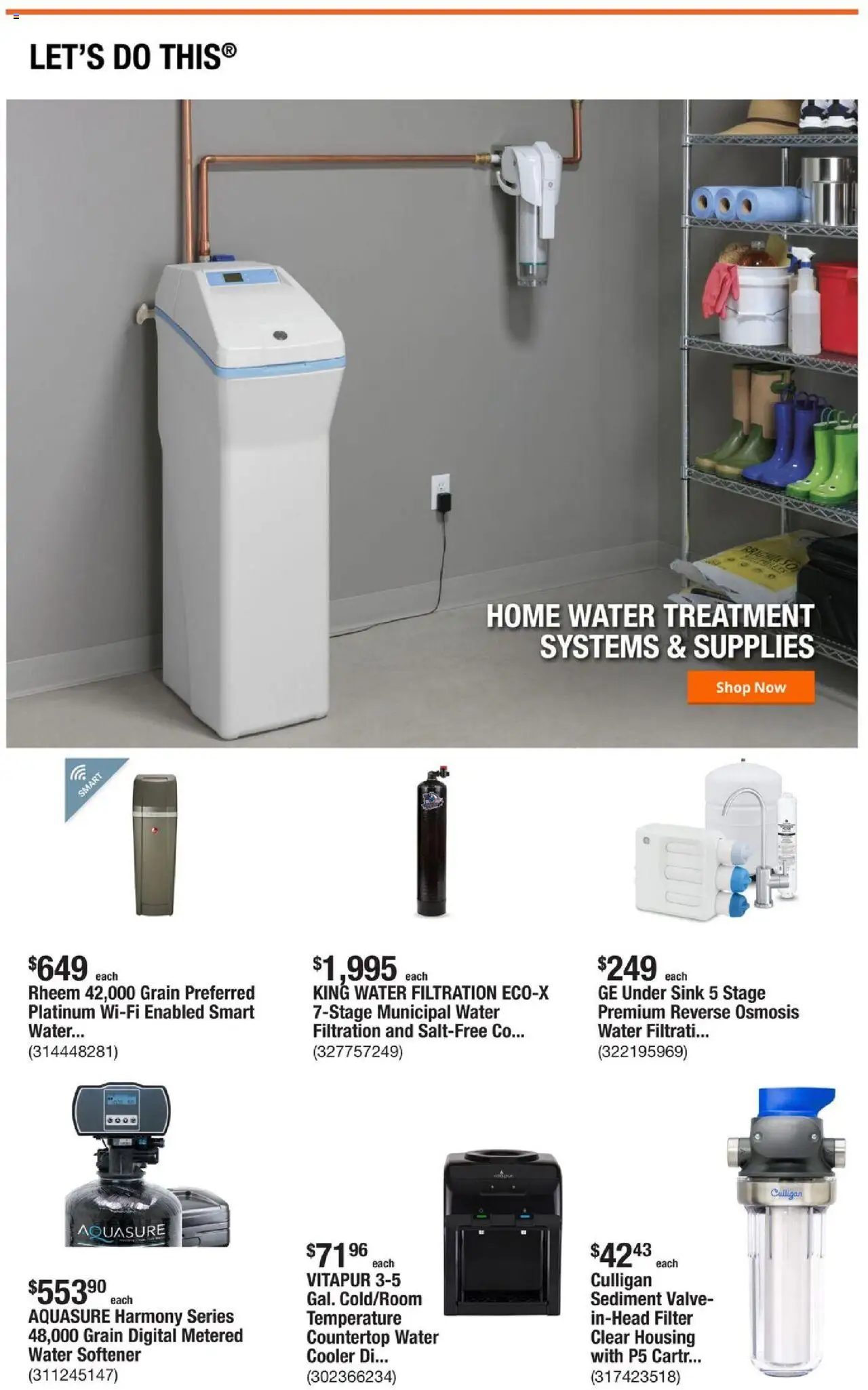 Home Depot Weekly Ad - FL - valid from 09.10.2025 | Page: 3 | Products: Water