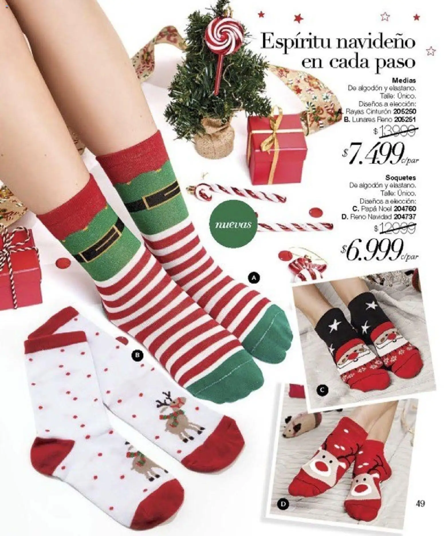 Violetta catálogo │ válido desde el 30.10.2025 | Página: 49 | Productos: Algodón, Papa, Medias, Cinturón