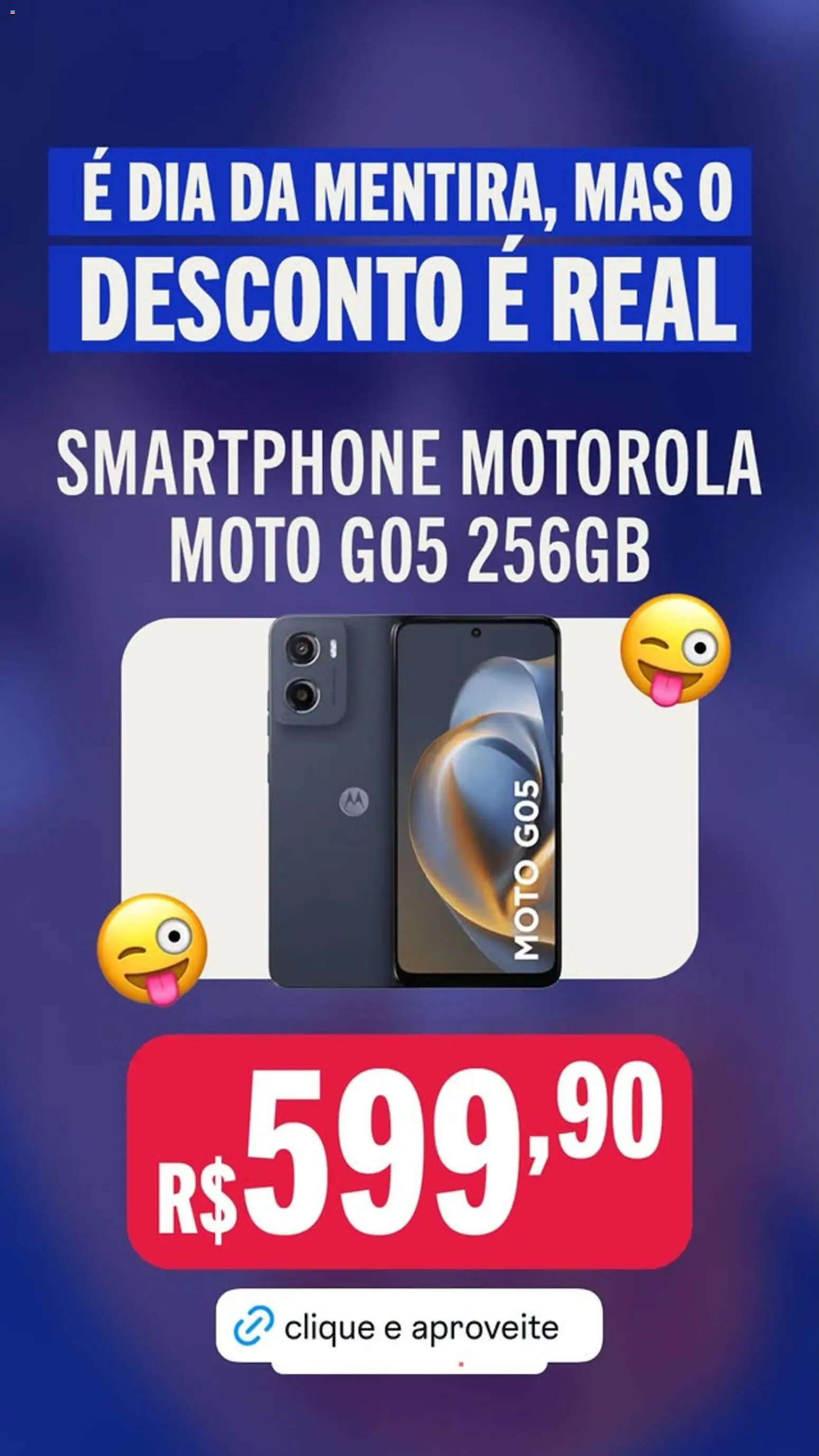 Casas Bahia Folheto - válido de 03.04.2026 | Página: 4 | Produtos: Smartphone