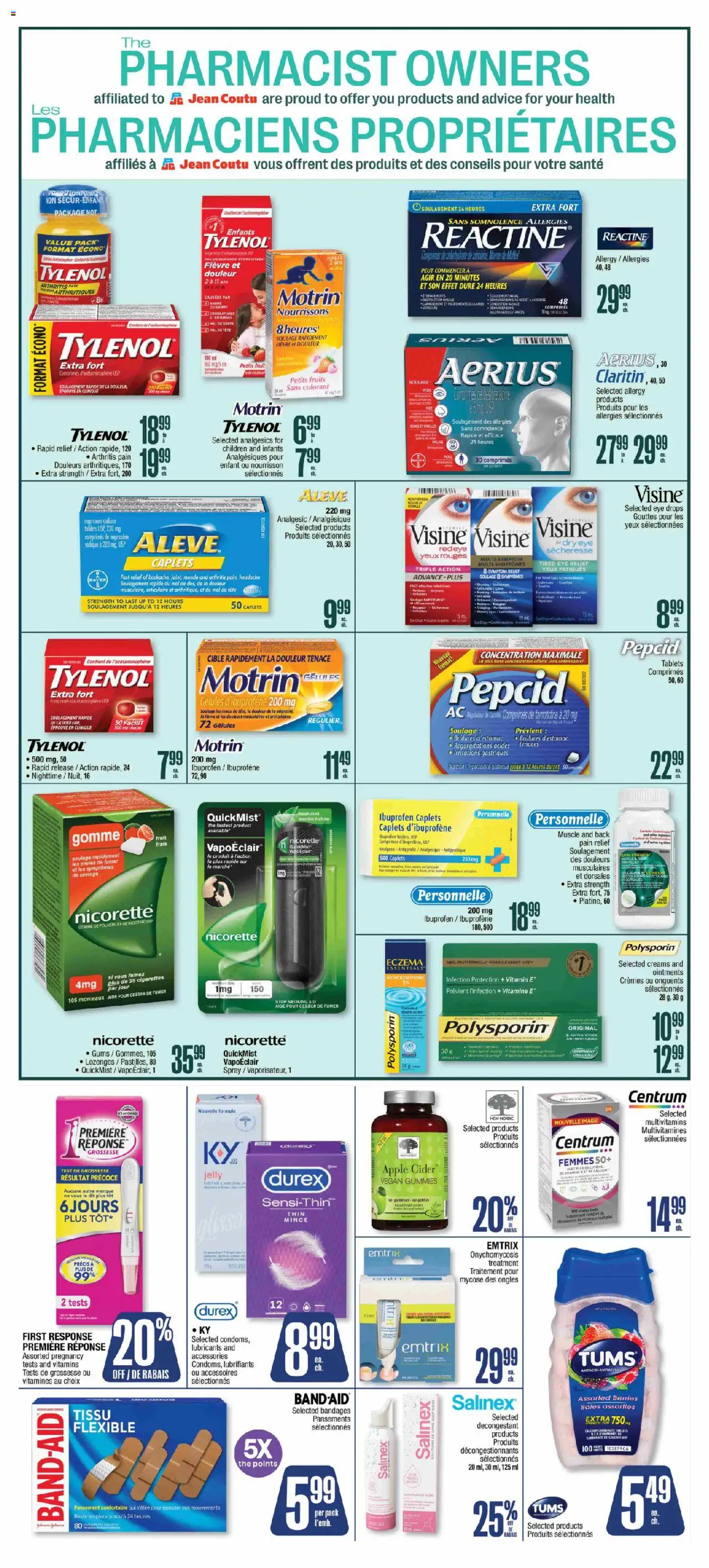 Jean Coutu flyer valid from 31.08.2025 | Page: 4