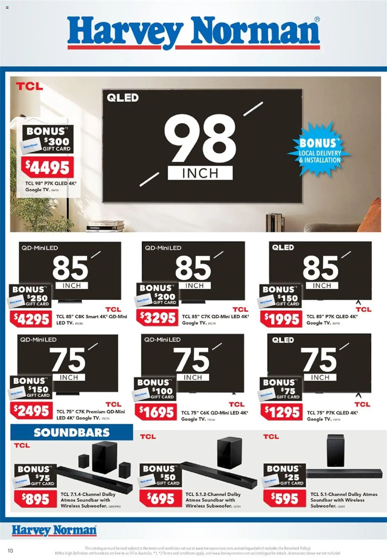 Harvey Norman catalogue - valid from 18.10.2025 | Page: 10 | Products: Accessories, Tv