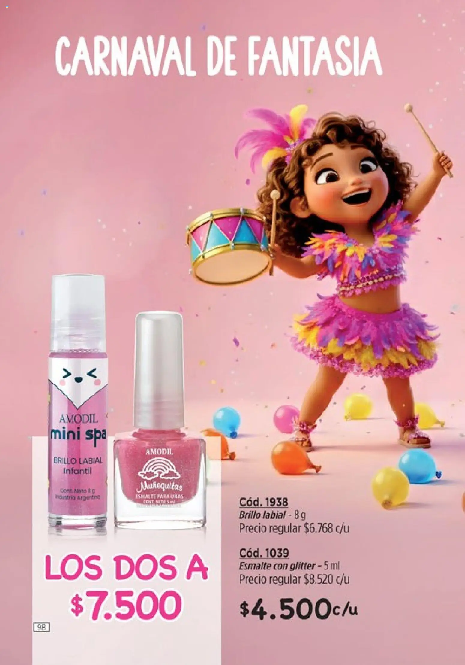 Catálogo Amodil Campaña 3 │ válido desde el 01.03.2026 | Página: 98 | Productos: Brillo, Glitter