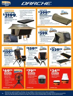 Preview of BCF Catalogue 20 Years of BCFing Big Brands - QLD  - valid from 21.10.2025 | Page: 16 | Products: Chair, Light, Speaker, Pillow