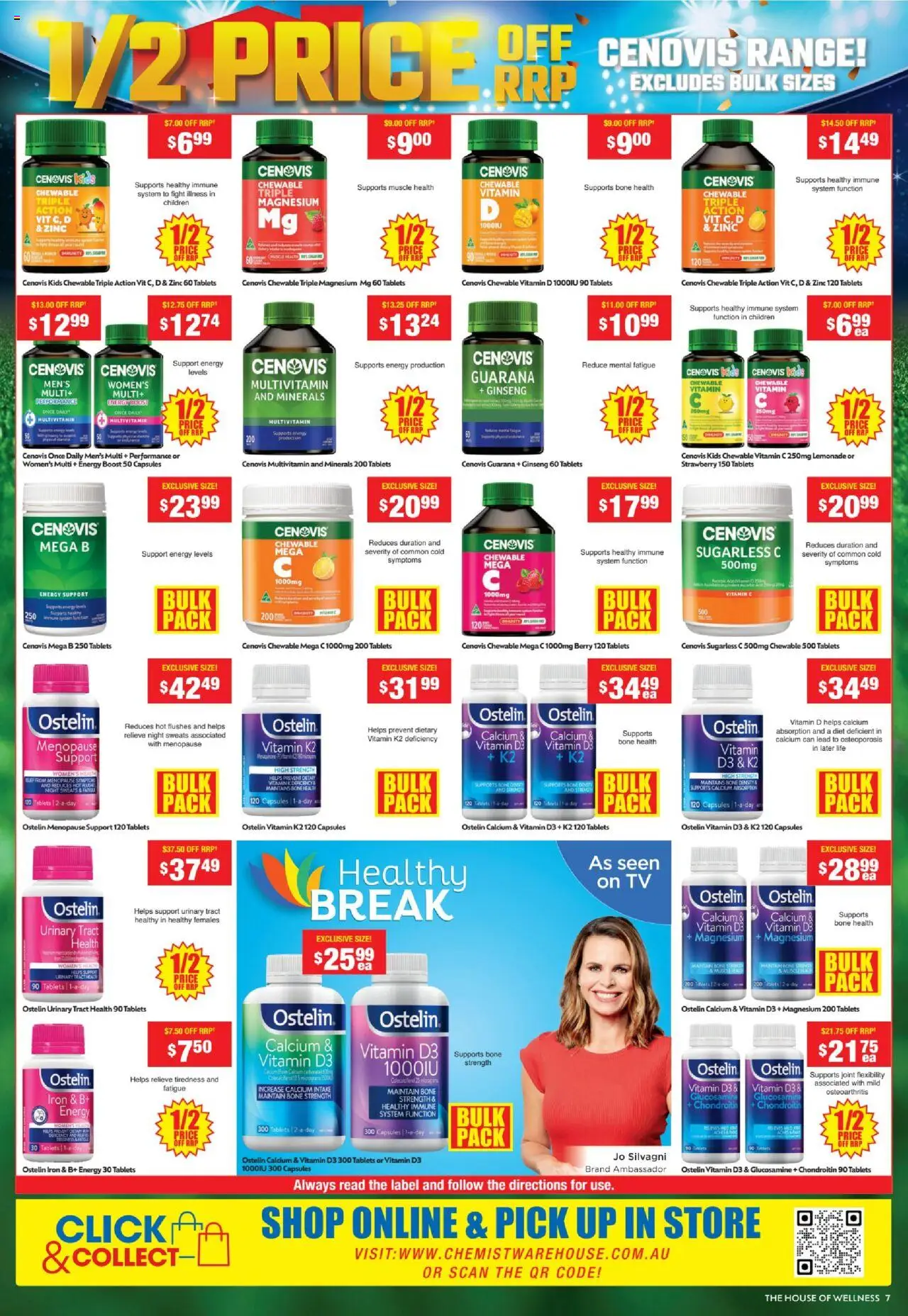 Chemist Warehouse catalogue - valid from 08.09.2025 | Page: 7 | Products: Tv, Multivitamin, Iron, Vitamin