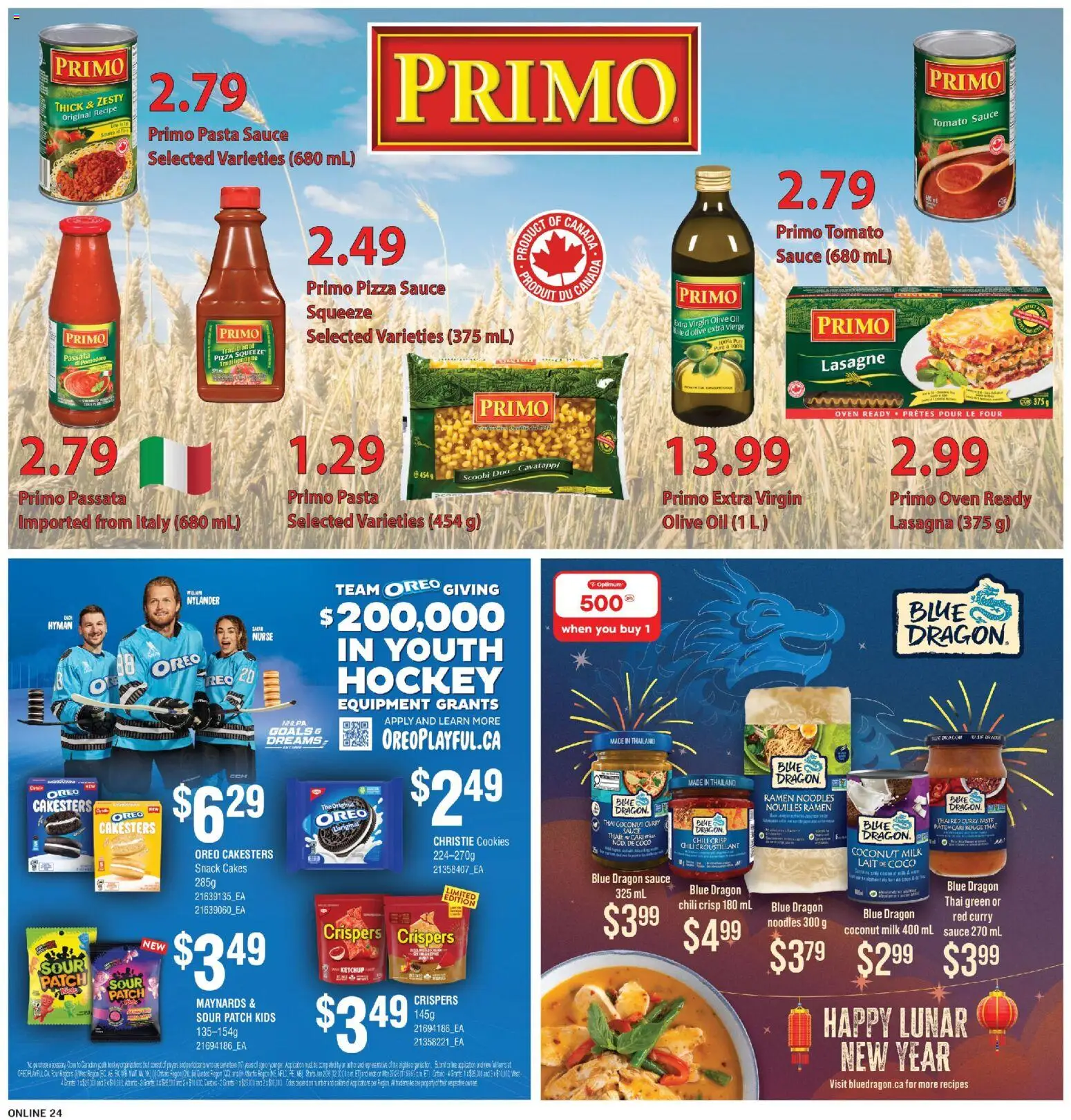 Fortinos flyer valid from 29.01.2026 | Page: 23 | Products: Noodles, Pasta, Cookies, Milk
