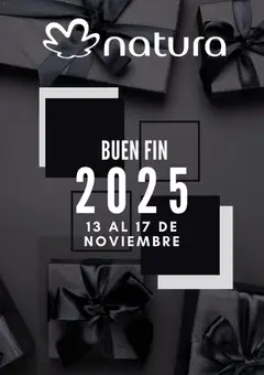 Vista previa de Natura Buen Fin, nuevo folleto de la tienda, válido en México a partir del 13.11.2025