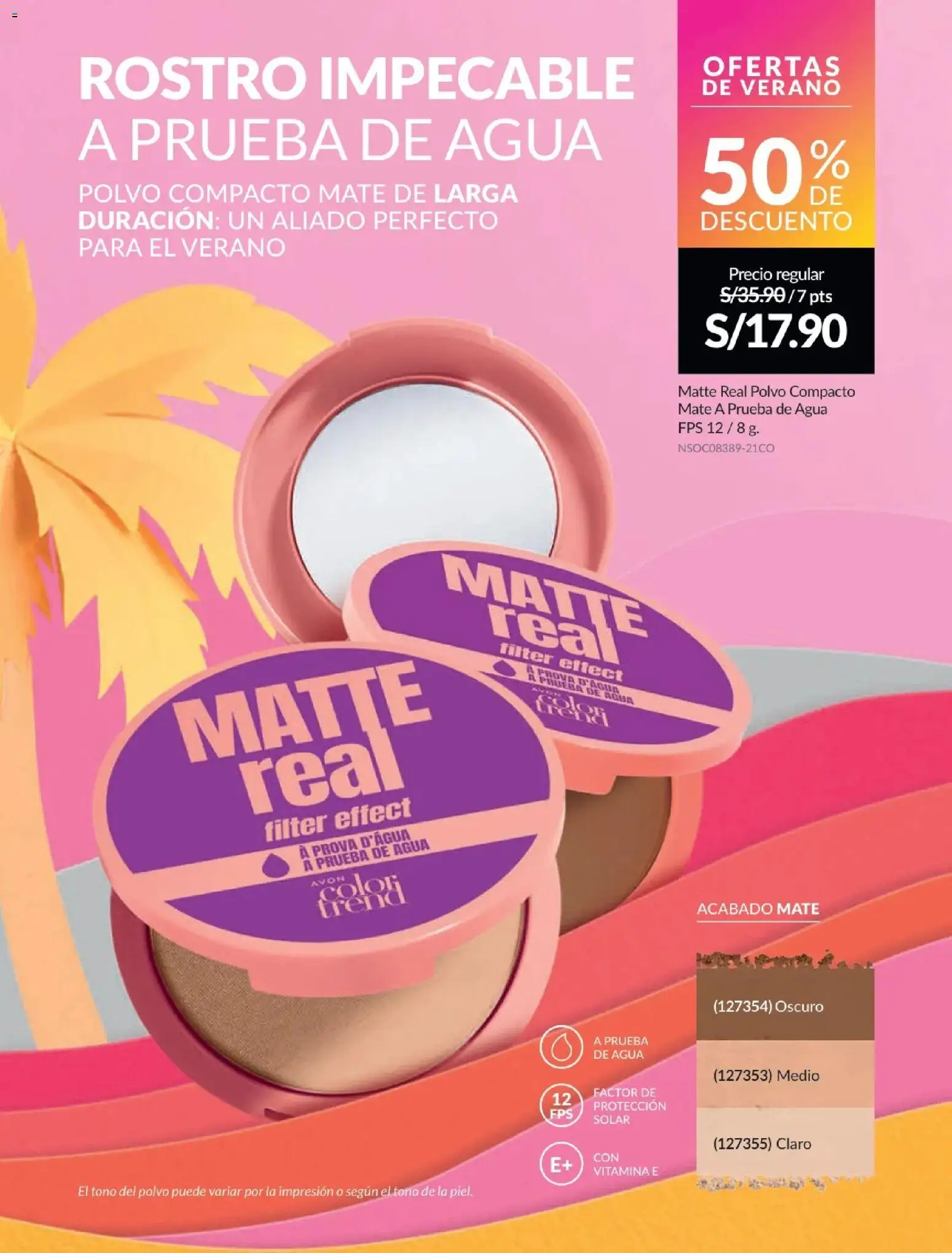 Catálogo Avon válido desde 01.01.2026 | Página: 11 | Productos: Polvo