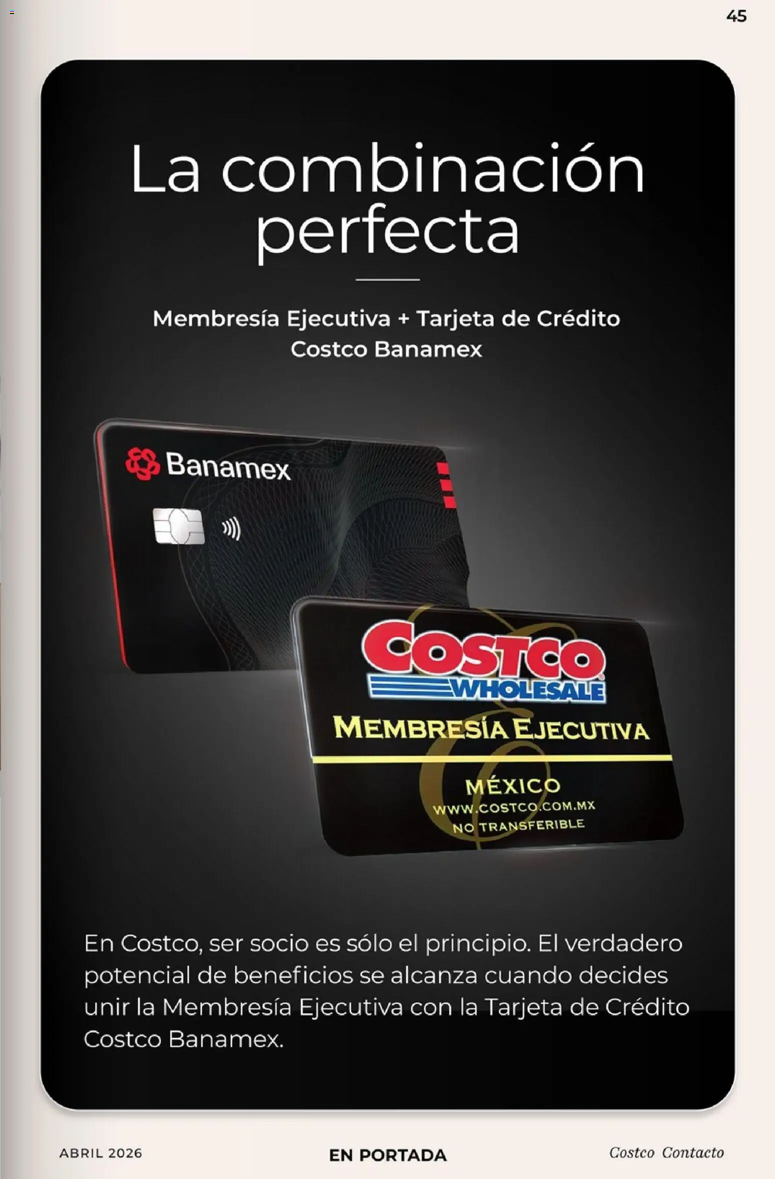 Nuevas ofertas de Costco válidas en toda la República Mexicana desde el 01.04.2026. ¡Encuentra las mejores ofertas en Costco Revista Abril 2026! | Página: 45