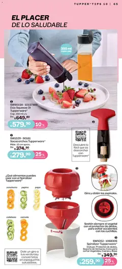 Nuevas ofertas de Tupperware válidas en toda la República Mexicana desde el 08.09.2025. ¡Encuentra las mejores ofertas en Tupperware - Catálogo! | Página: 65