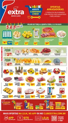 Extra - Ofertas de Mercado Terca Quinta - Pré-Visualização do folheto da loja Extra, válido de 05.08.2025