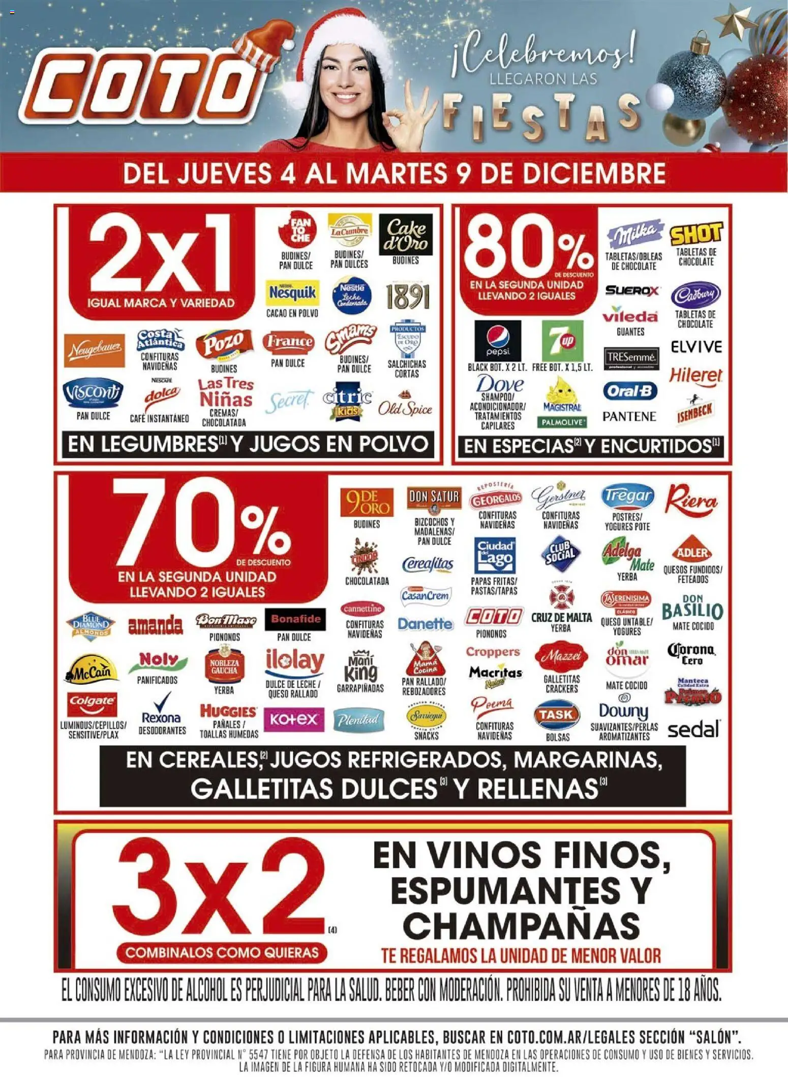 Coto - Salon Motivo │ válido desde el 04.12.2025 | Página: 1 | Productos: Yerba, Café, Guantes, Pañales