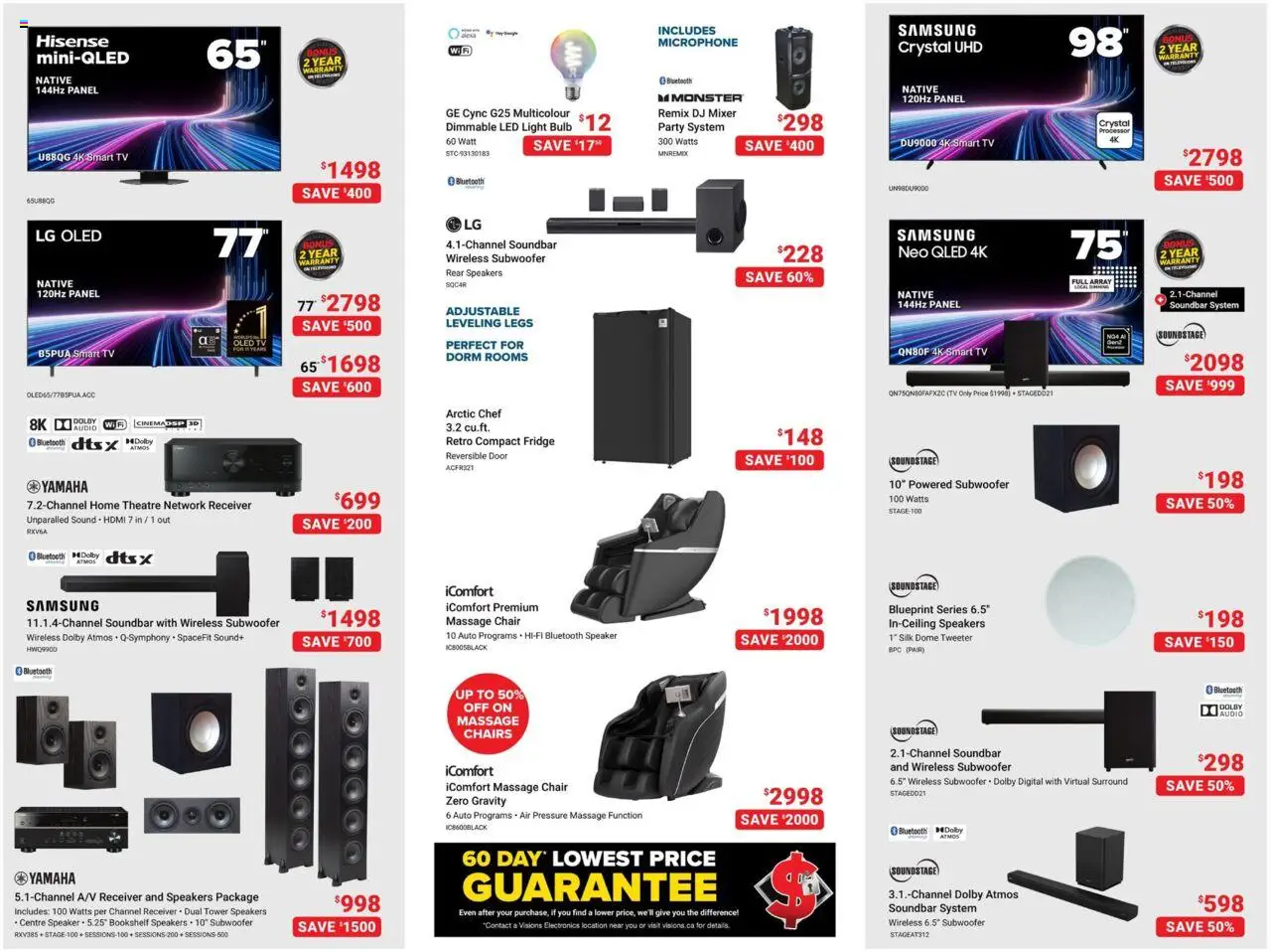 Visions flyer valid from 12.09.2025 | Page: 2 | Products: Audio, Speaker, Mixer, Chair