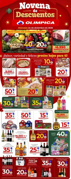 Olímpica - Miércoles de Plaza -  Vista previa de la revista de la tienda Olímpica valido desde el 24.12.2025 | Página: 1