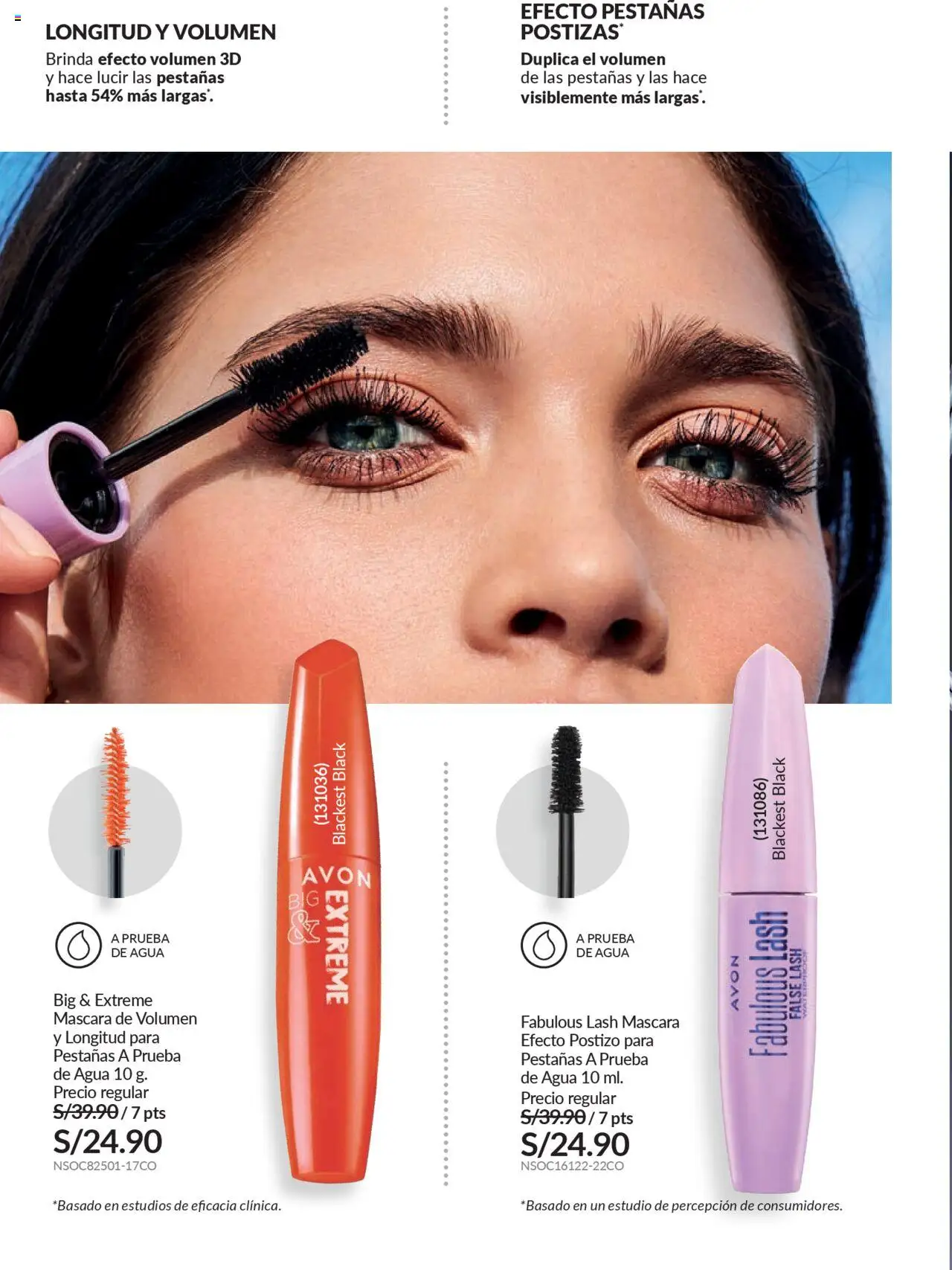Catálogo Avon válido desde 11.08.2025 | Página: 19 | Productos: Máscara