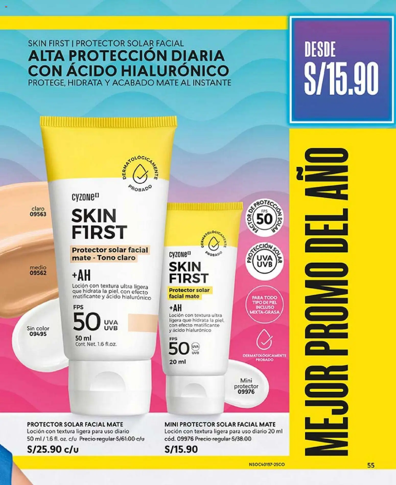 Catálogo CyZone válido desde 27.12.2025 | Página: 55 | Productos: Protector solar