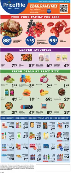 Preview of Price Rite weekly ads valid from 19.02.2026