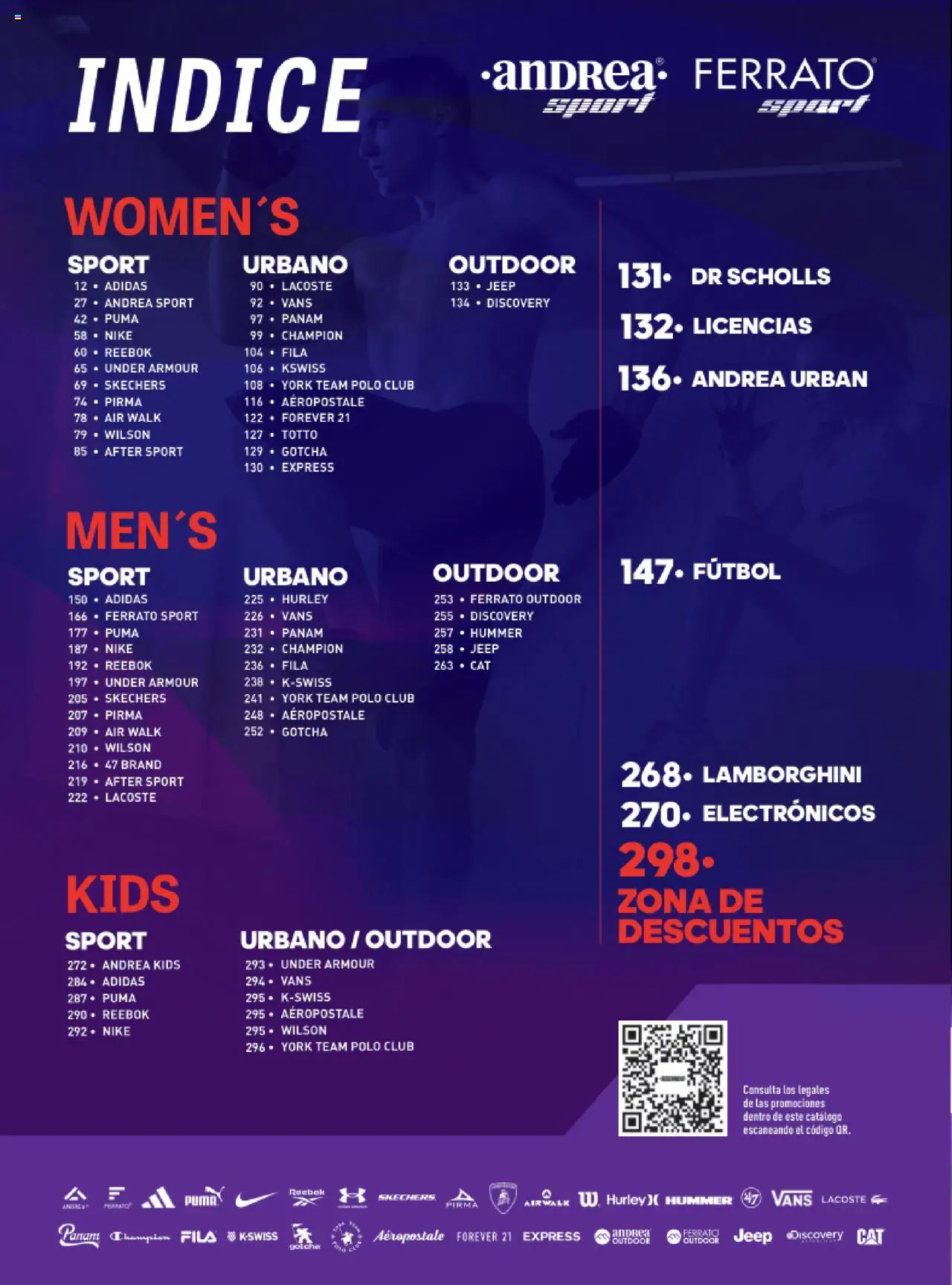 Nuevas ofertas de Andrea válidas en toda la República Mexicana desde el 10.08.2025. ¡Encuentra las mejores ofertas en Andrea - Catálogo Deportivo Completo! | Página: 10