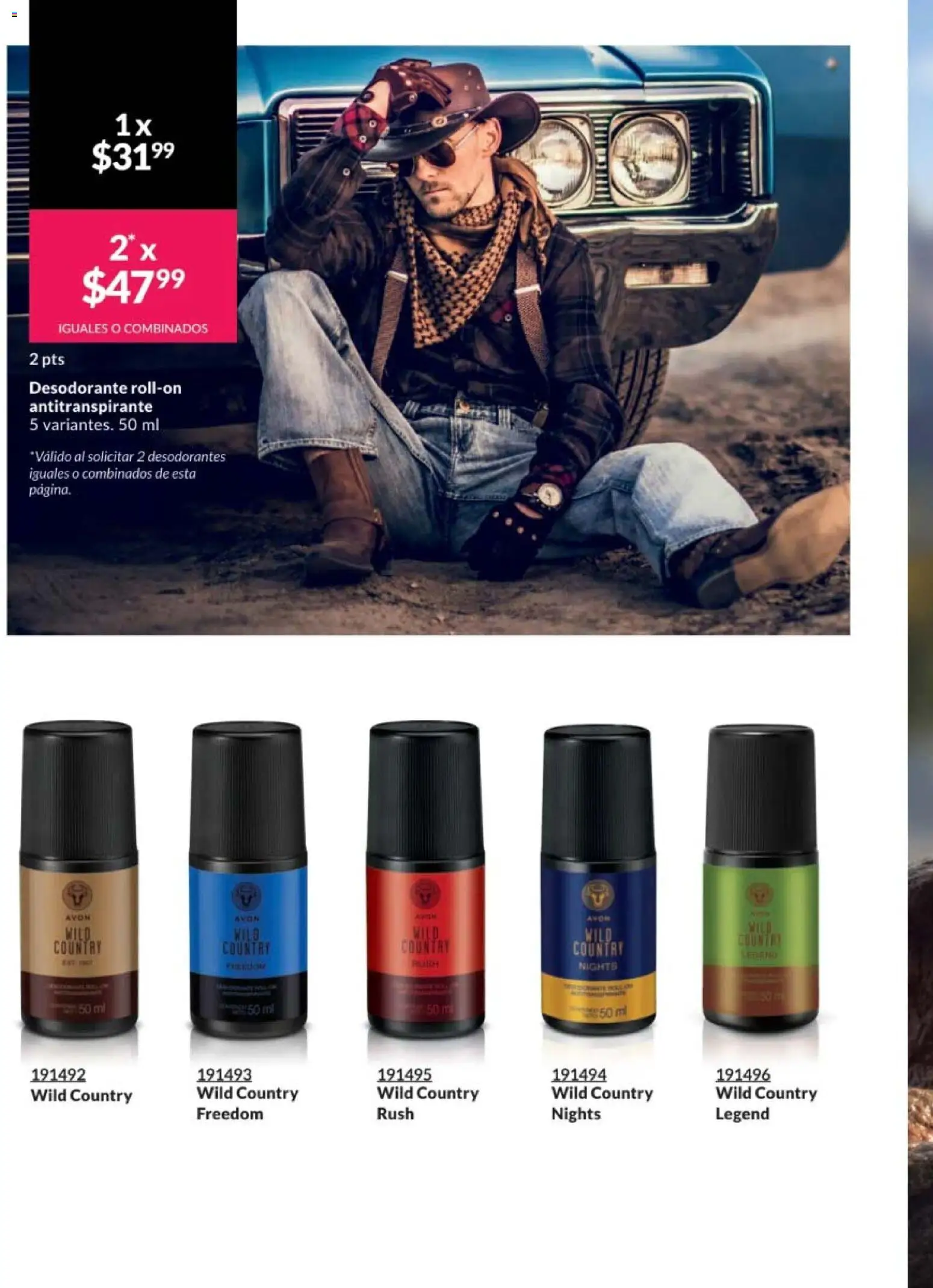 Nuevas ofertas de AVON válidas en toda la República Mexicana desde el 30.01.2026. ¡Encuentra las mejores ofertas en AVON campaña 3 2026! | Página: 90 | Productos: Desodorante, Antitranspirante